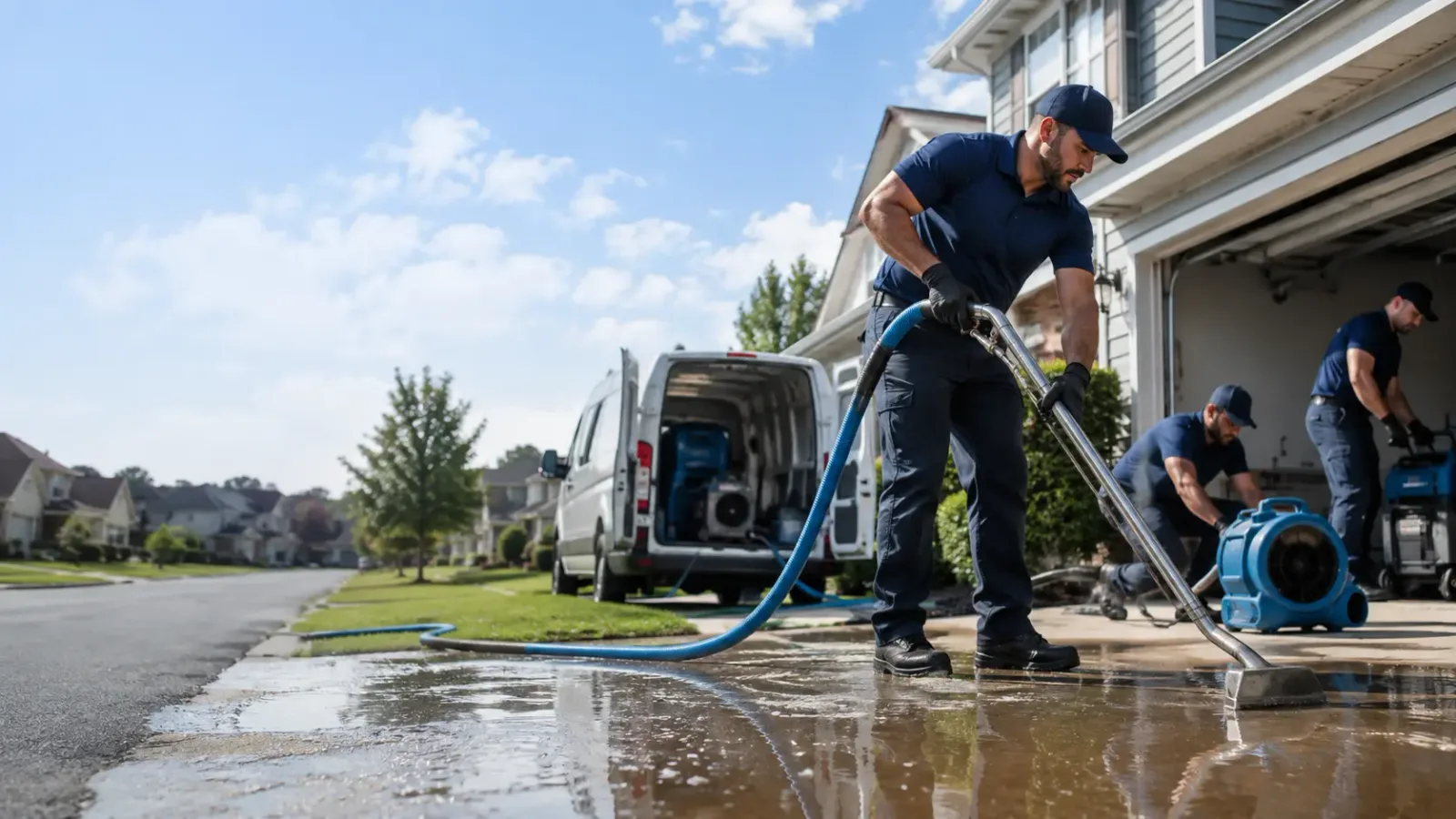 Flood Damage Restoration in Line Lexington, PA